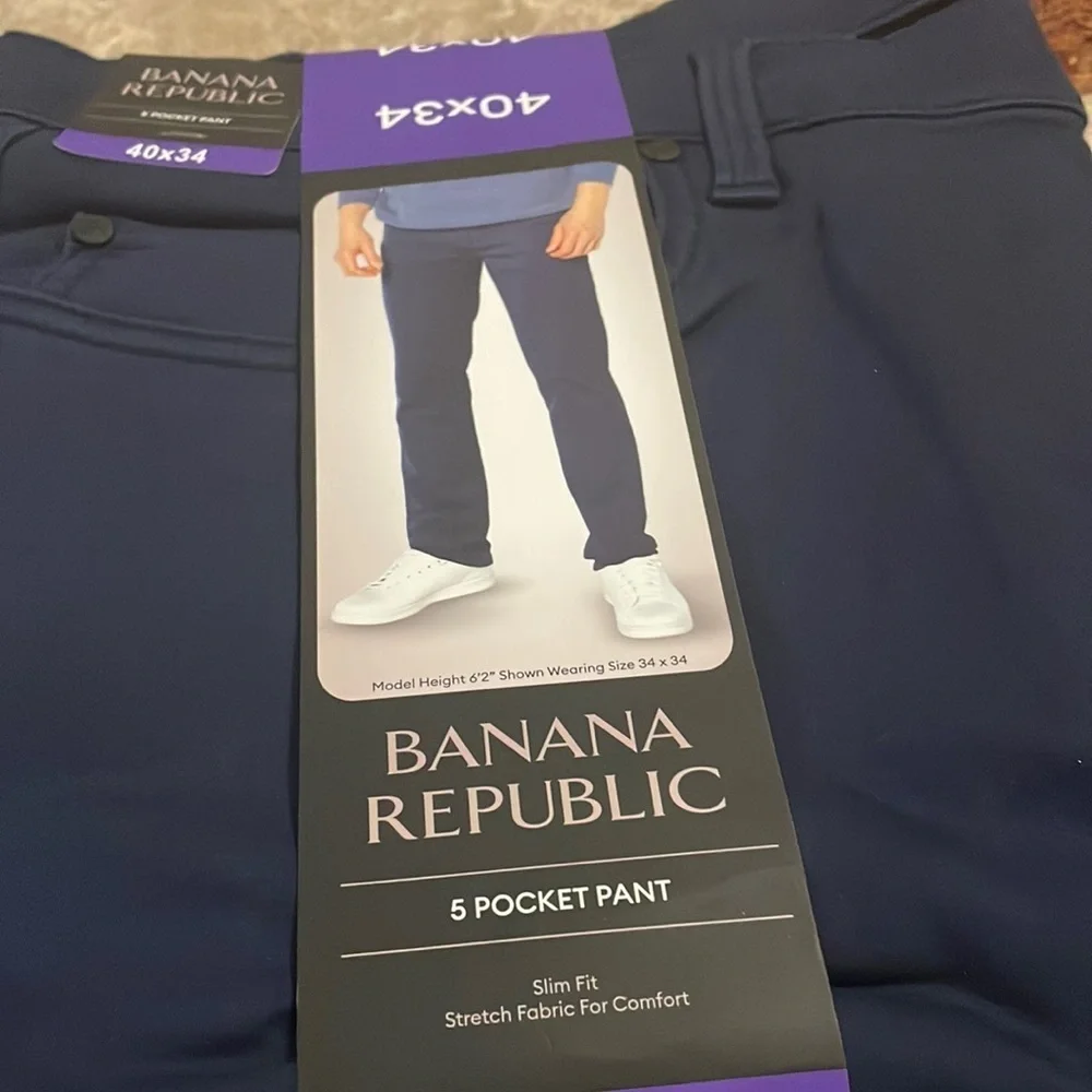 - - Men’s banana republic 5 pocket pant